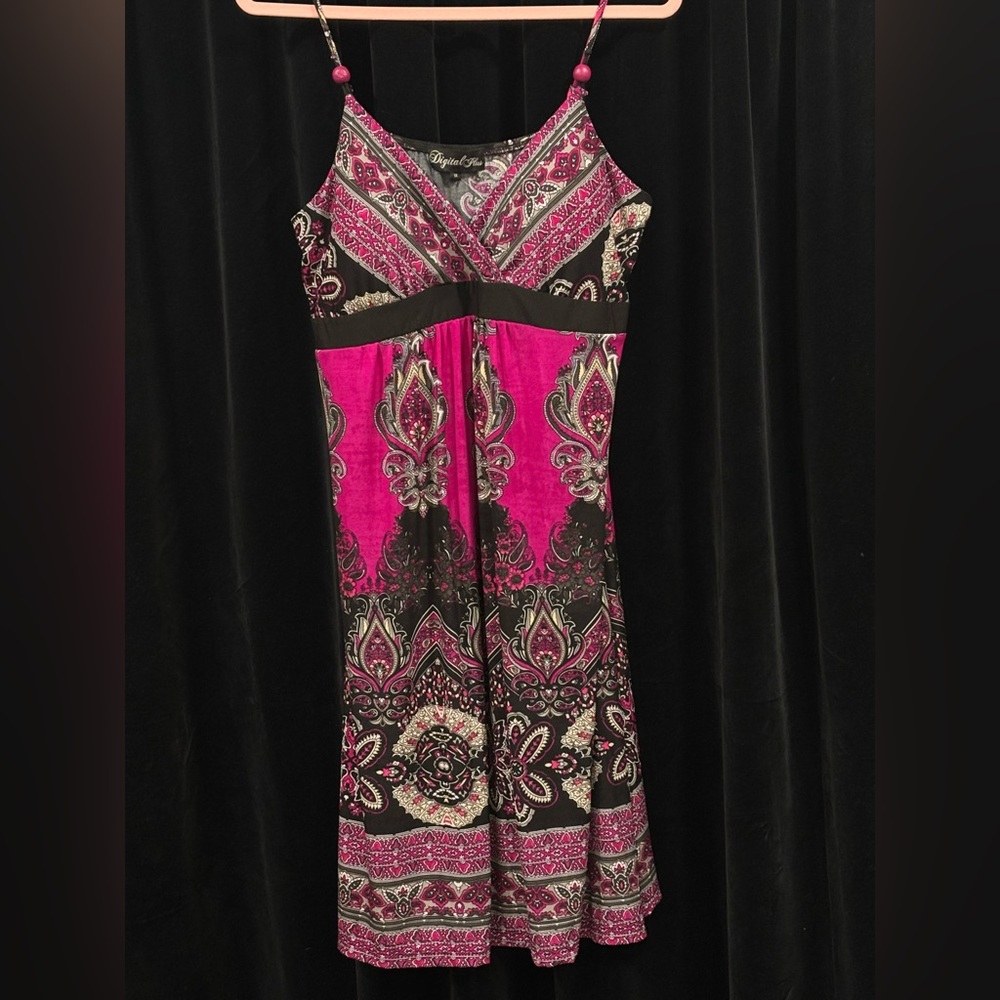 Digital Plus Summer Dress